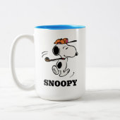 Tasse 2 Couleurs cacahuètes | Snoopy Golf Swing (Gauche)