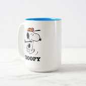 Tasse 2 Couleurs cacahuètes | Snoopy Golf Swing (Devant gauche)