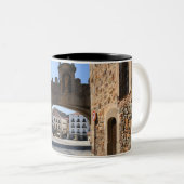 Tasse 2 Couleurs Caceres Arch, Espagne (Devant droit)