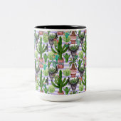 Tasse 2 Couleurs Cactus (Centre)
