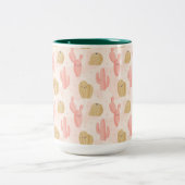 Tasse 2 Couleurs cactus rose (Centre)