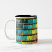 Tasse 2 Couleurs Cadeau aux amateurs de bibliothèque (Gauche)