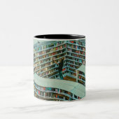 Tasse 2 Couleurs Cadeau d'amant de lecture cool (Centre)
