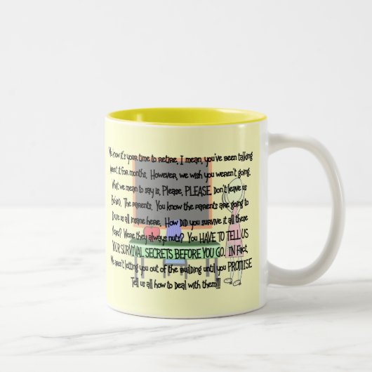 Tasse 2 Couleurs Cadeau d'art d'histoire "de parents aliénés" de (Droit)