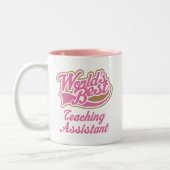 Tasse 2 Couleurs Cadeau d'assistant d'enseignement (Gauche)