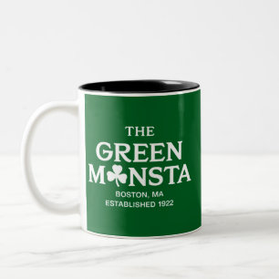 Tasse 2 Couleurs Cadeau de baseball Green Monsta Boston Green Monst
