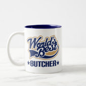 Tasse 2 Couleurs Cadeau de boucher (Gauche)