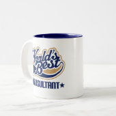 Tasse 2 Couleurs Cadeau de conseiller (Devant gauche)