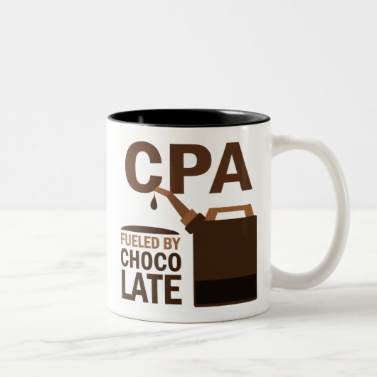 Tasse 2 Couleurs Cadeau de Cpa (drôle) (Droit)