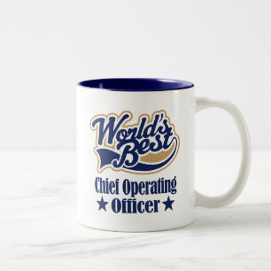 Tasse 2 Couleurs Cadeau de Directeur des Opérations pour (mondes