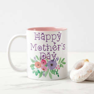 Tasse 2 Couleurs Cadeau de fête des mères magnifique