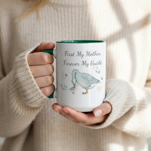 Tasse 2 Couleurs Cadeau de la fête des mères pour toujours votre pe