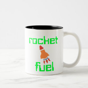 Tasse 2 Couleurs Cadeau de la fête des pères Carburant de fusée