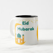 Tasse 2 Couleurs Cadeau de la mubarak Aïd (Devant gauche)