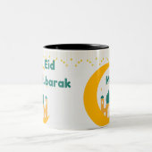 Tasse 2 Couleurs Cadeau de la mubarak Aïd (Centre)