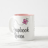 Tasse 2 Couleurs Cadeau de la Reine d'album (Devant gauche)