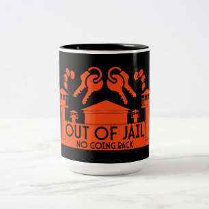 Tasse 2 Couleurs Cadeau de libération de prison