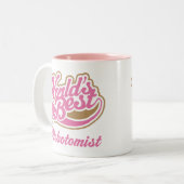 Tasse 2 Couleurs Cadeau de Phlebotomist (Devant gauche)