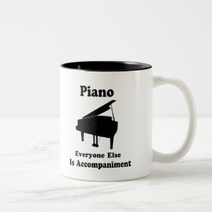 Tasse 2 Couleurs Cadeau de piano