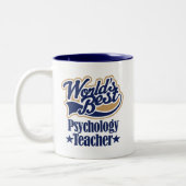 Tasse 2 Couleurs Cadeau de professeur de psychologie pour (Gauche)