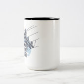 Tasse 2 Couleurs Cadeau de travailleur utilitaire professionnel séc (Centre)