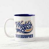 Tasse 2 Couleurs Cadeau de Videographer (Gauche)