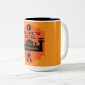 Tasse 2 Couleurs Cadeau de visite de prison (Devant droit)