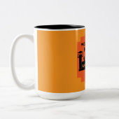 Tasse 2 Couleurs Cadeau de visite de prison (Gauche)