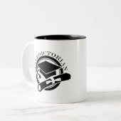 Tasse 2 Couleurs Cadeau d'écarté de classe (Devant gauche)