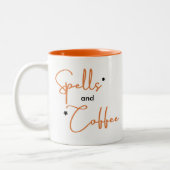 Tasse 2 Couleurs Cadeau d'Halloween Spices et café (Gauche)