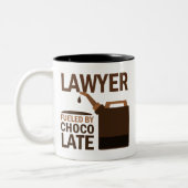 Tasse 2 Couleurs Cadeau (drôle) d'avocat (Gauche)