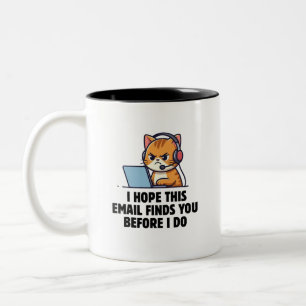 Tasse 2 Couleurs Cadeau drôle de bureau pour collègue, appréciation