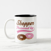 Tasse 2 Couleurs Cadeau drôle de client (Gauche)