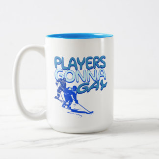 Tasse 2 Couleurs Cadeau drôle de fierté LGBT de rivalité de hockey