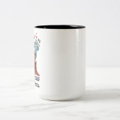 Tasse 2 Couleurs Cadeau drôle de la Saint-Valentin (Centre)