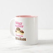 Tasse 2 Couleurs Cadeau (drôle) de professeur de biologie (Devant gauche)