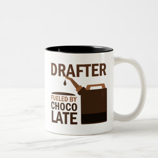 Tasse 2 Couleurs Cadeau (drôle) de rédacteur (Droit)