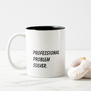 Tasse 2 Couleurs Cadeau drôle pour collègue 'Résolveur de problèmes