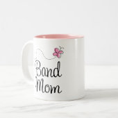 Tasse 2 Couleurs Cadeau mignon de maman de bande (Devant gauche)