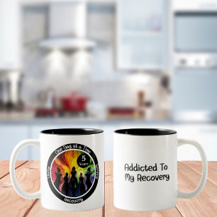Tasse 2 Couleurs Cadeau personnalisé de récupération pour étape imp