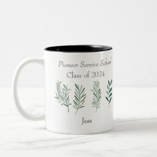 Tasse 2 Couleurs Cadeau personnalisé pour 2024 JW pionnier Coffee M