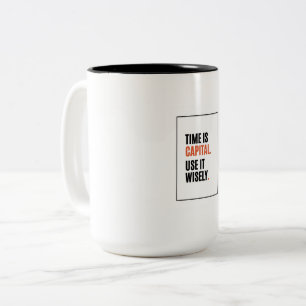 Tasse 2 Couleurs Cadeau pour investisseur Finance