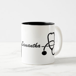 Tasse 2 Couleurs Cadeau Pour Les Professionnels De La Santé