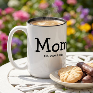 Tasse 2 Couleurs Cadeau pour maman établie