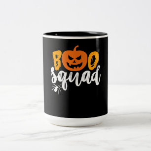 Tasse 2 Couleurs Cadeau Spider Boo Squad - Citrouille Spider Hall
