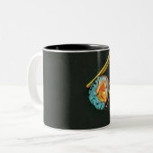 Tasse 2 Couleurs cadeau sushi cool (Devant gauche)
