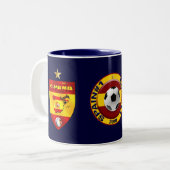 Tasse 2 Couleurs Cadeau une étoile de champions d'Espana (Devant gauche)