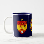 Tasse 2 Couleurs Cadeau une étoile de champions d'Espana (Gauche)