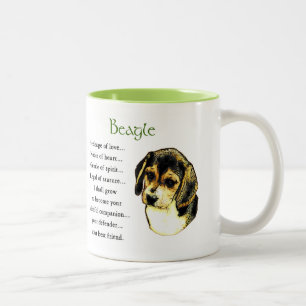 Tasse 2 Couleurs Cadeaux beagles