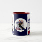 Tasse 2 Couleurs Cadeaux beagles (Centre)